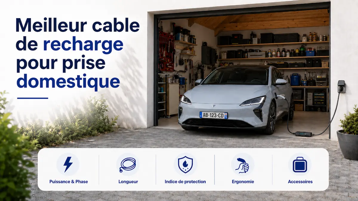 Meilleur cable de recharge pour prise domestique - Top 2026 comparatif