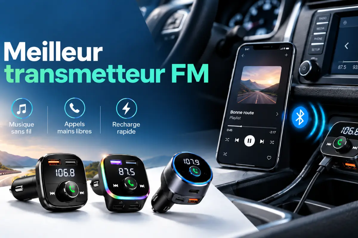 Meilleur Transmetteur FM - Top 2026 Comparatif et tests