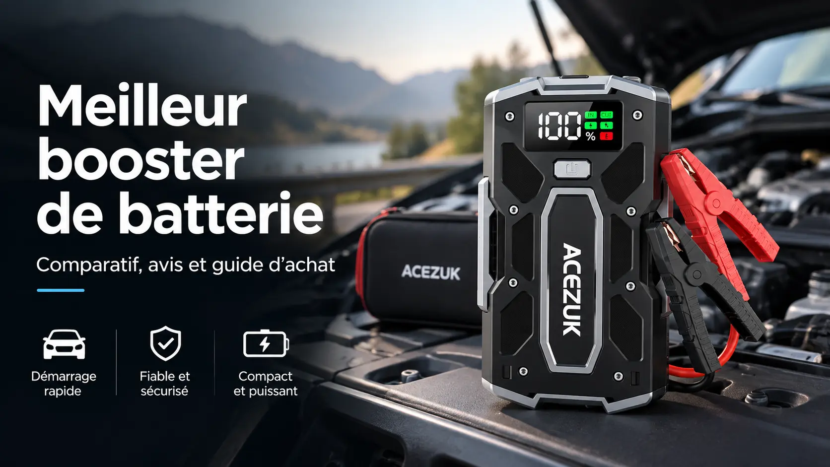 Meilleur booster de batterie de voiture - Top 2026 Comparatif