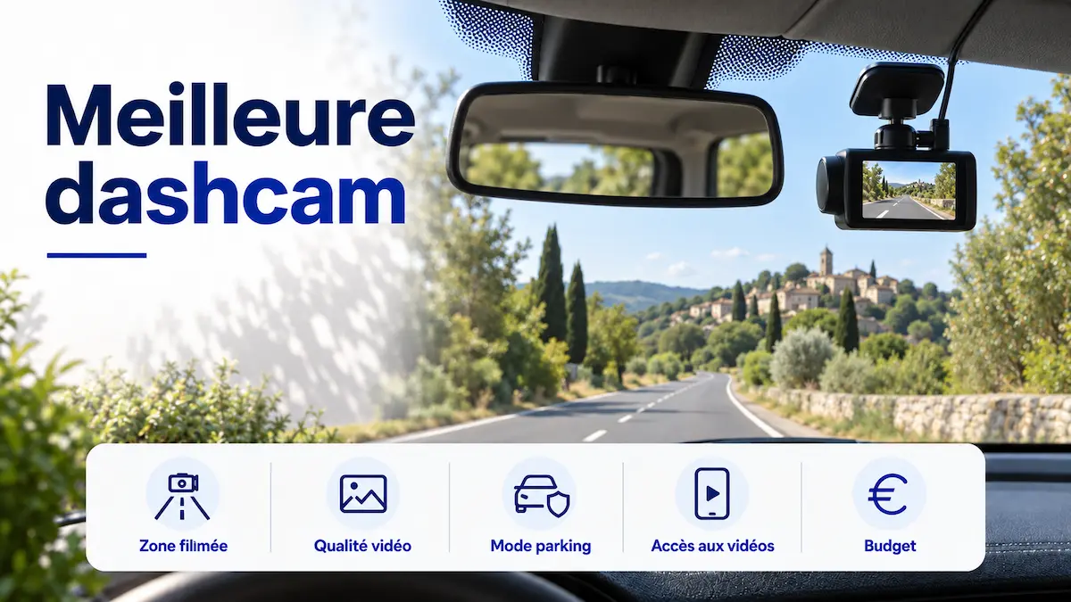Les 5 meilleures dashcams en 2026 : comparatif et guide d’achat