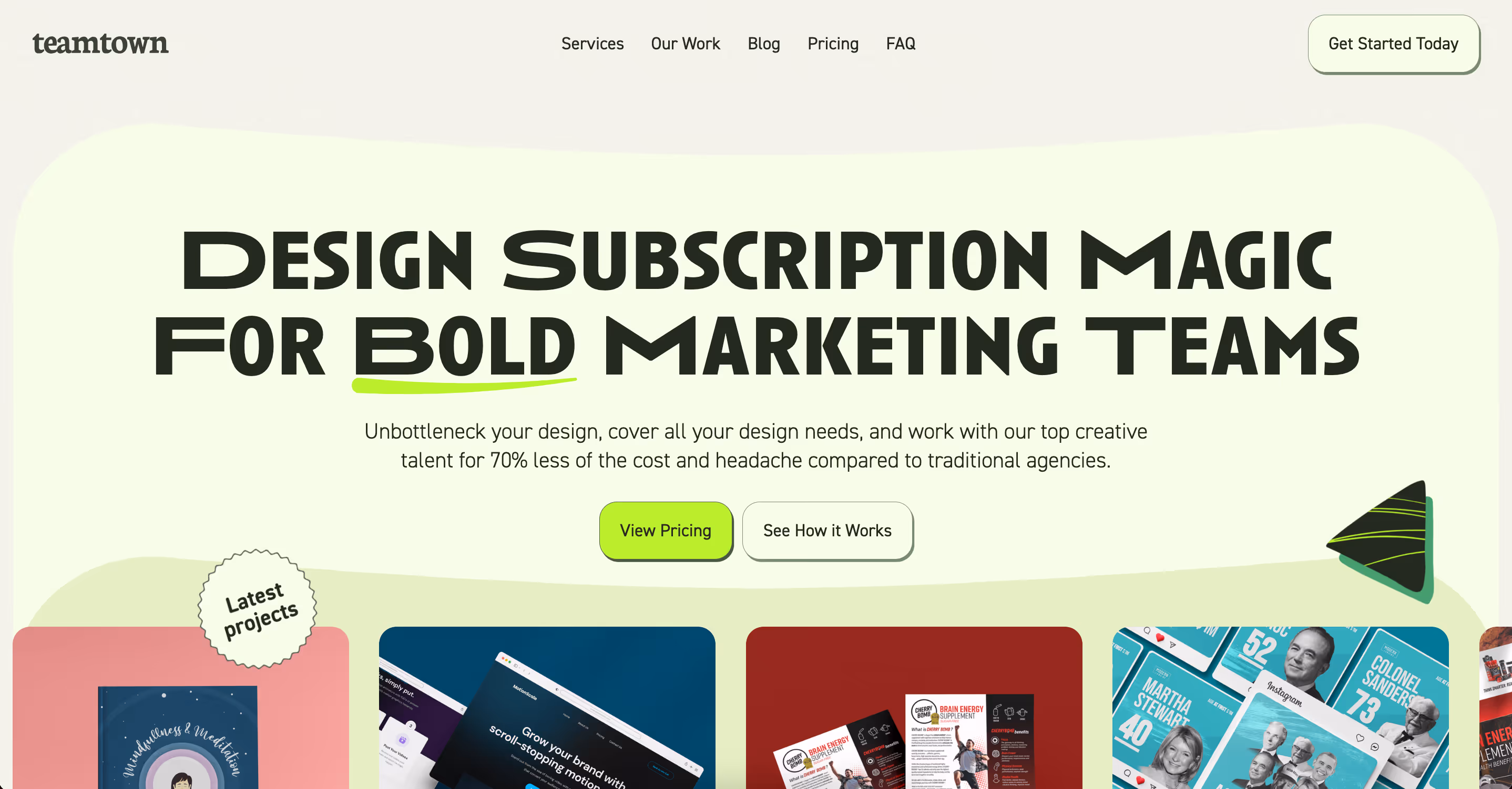 Teamtown helping a marketing team to reach their business goals