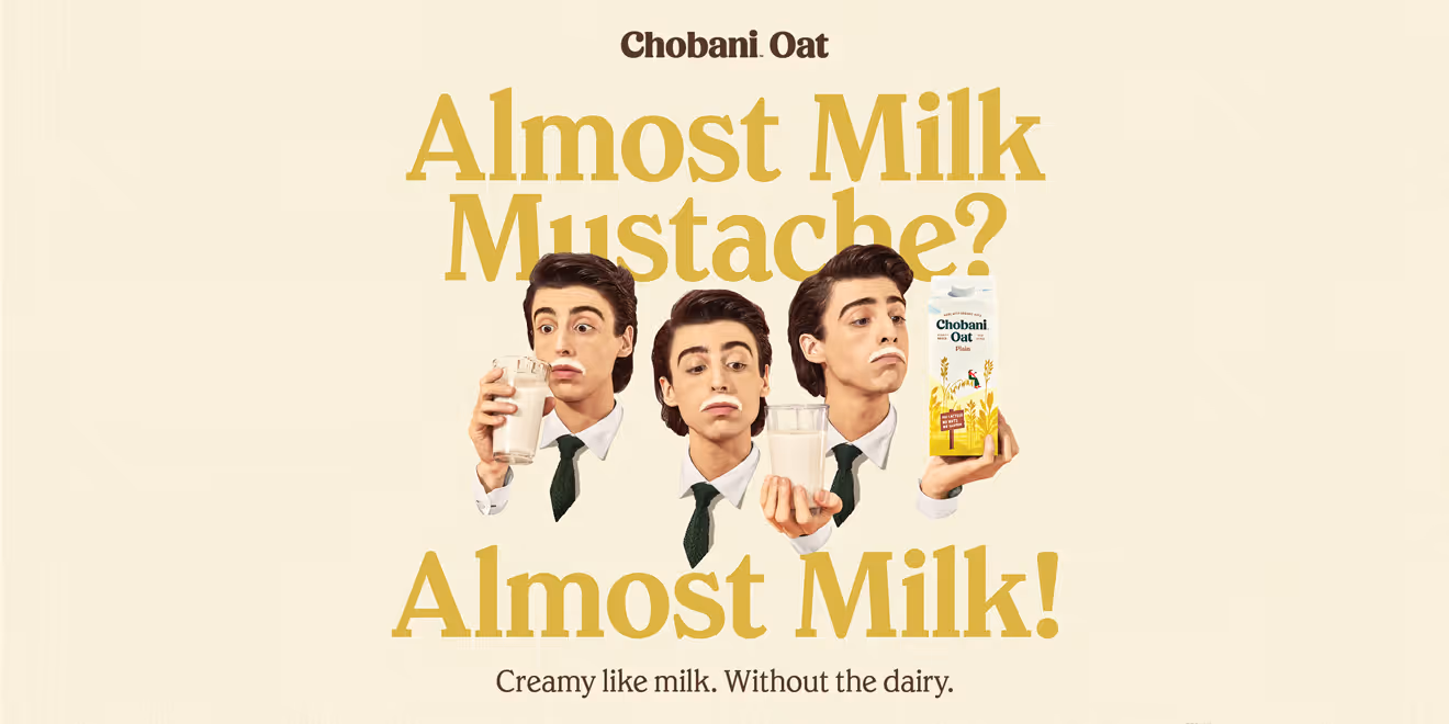 chobani advertising design graphic