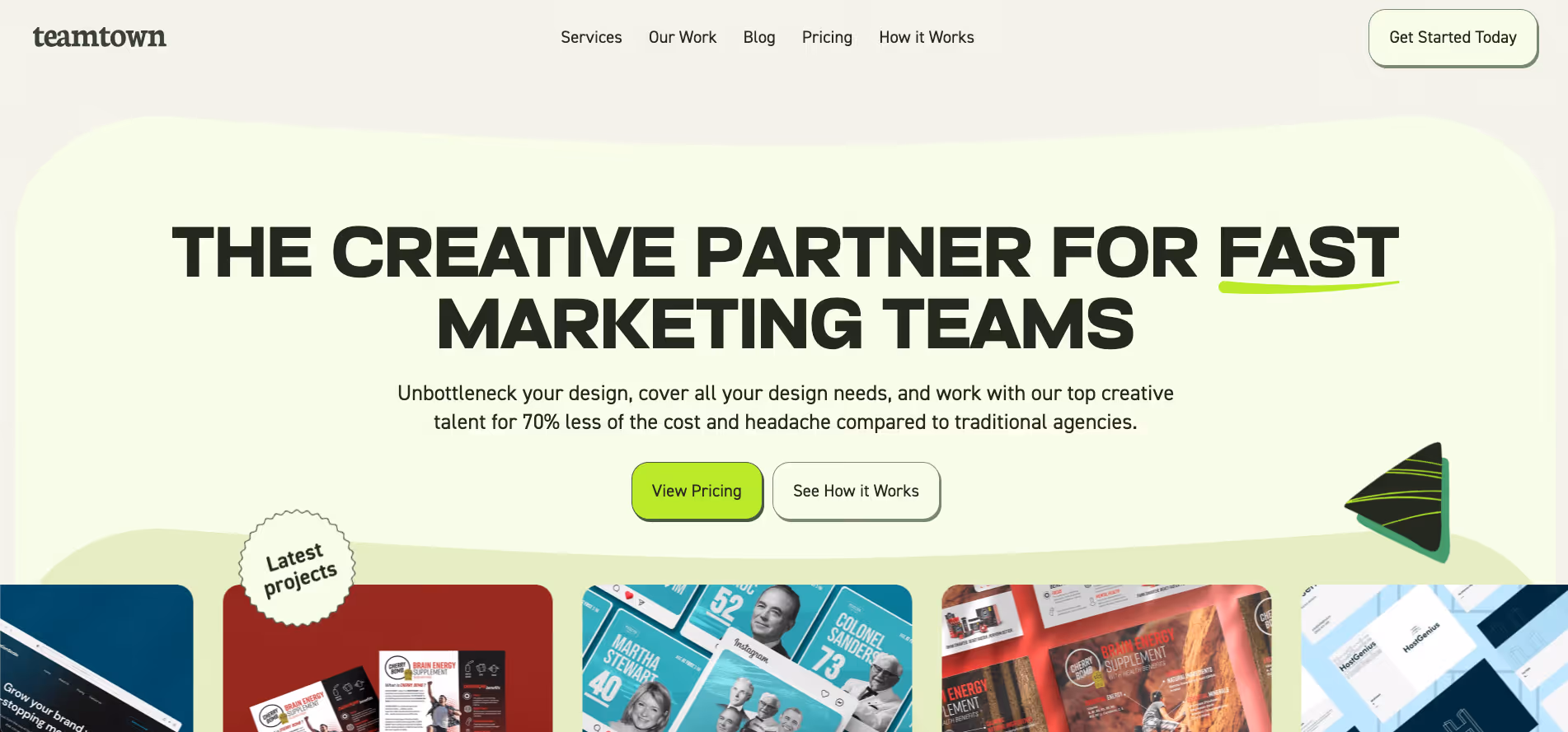 Images of teamtown graphic design