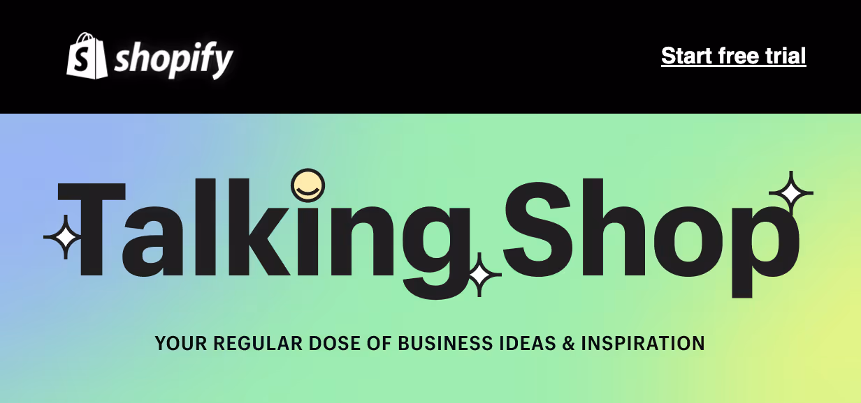 Shopify’s Recent Email Campaign