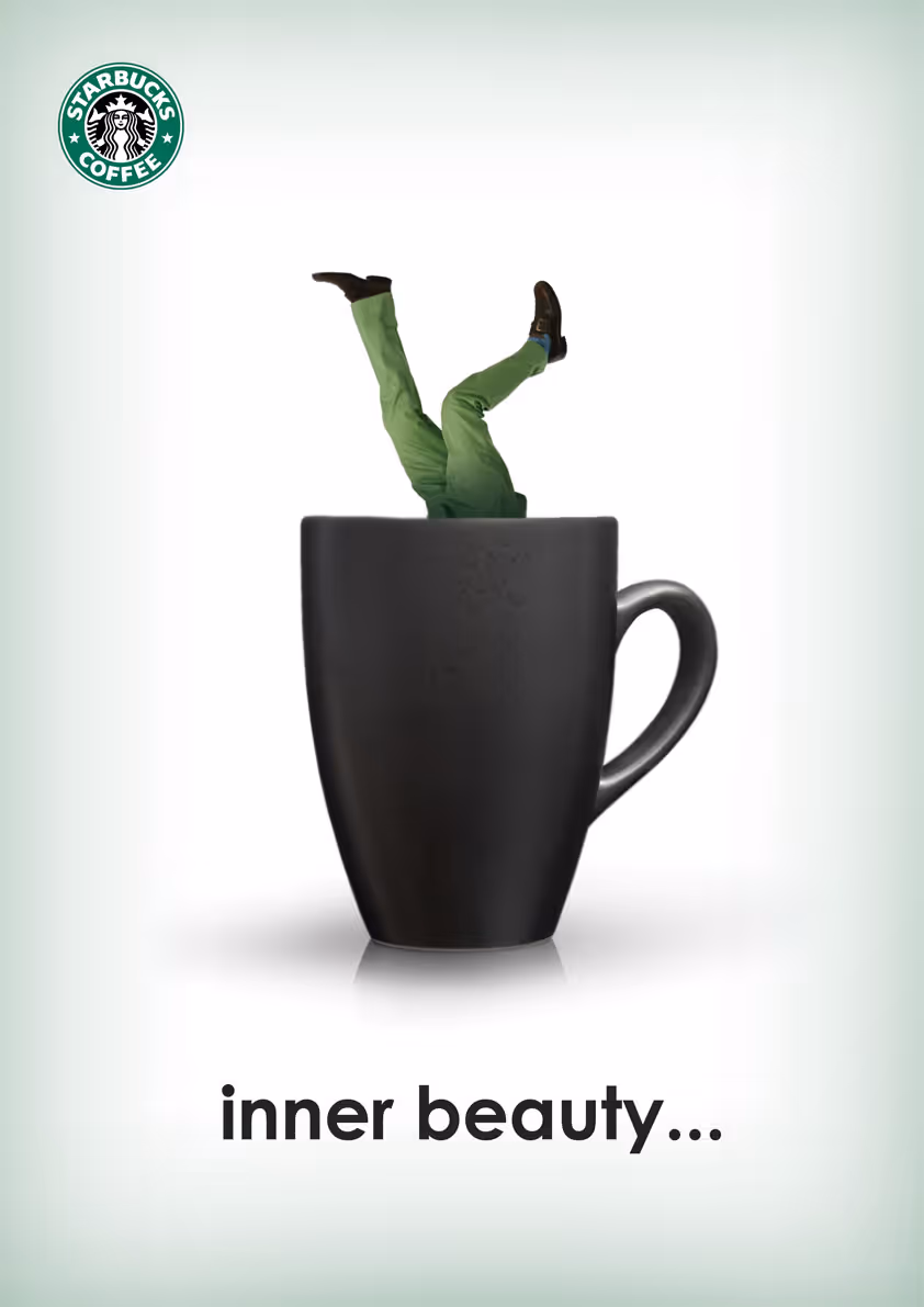 Starbucks Advertising Poster by Sozokai