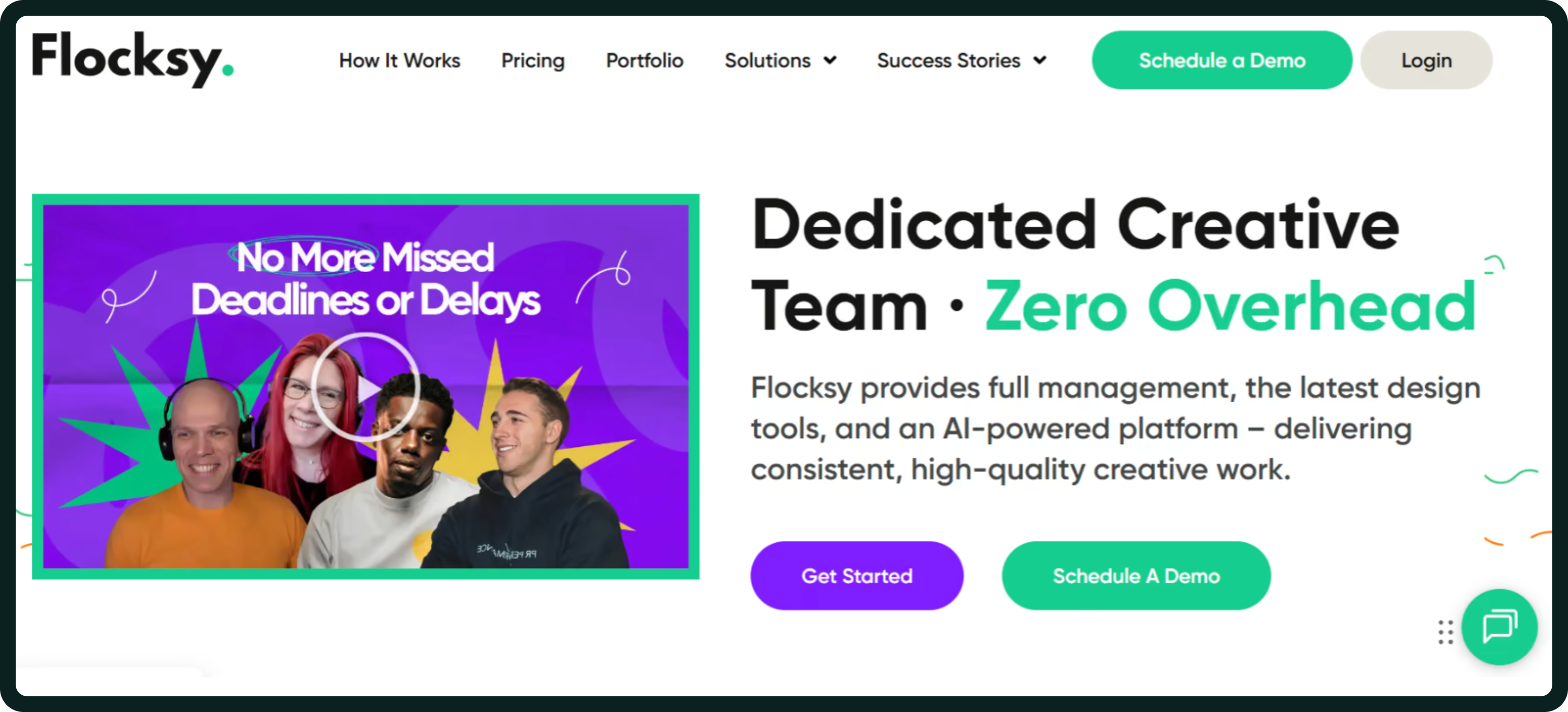 Flocksy homepage