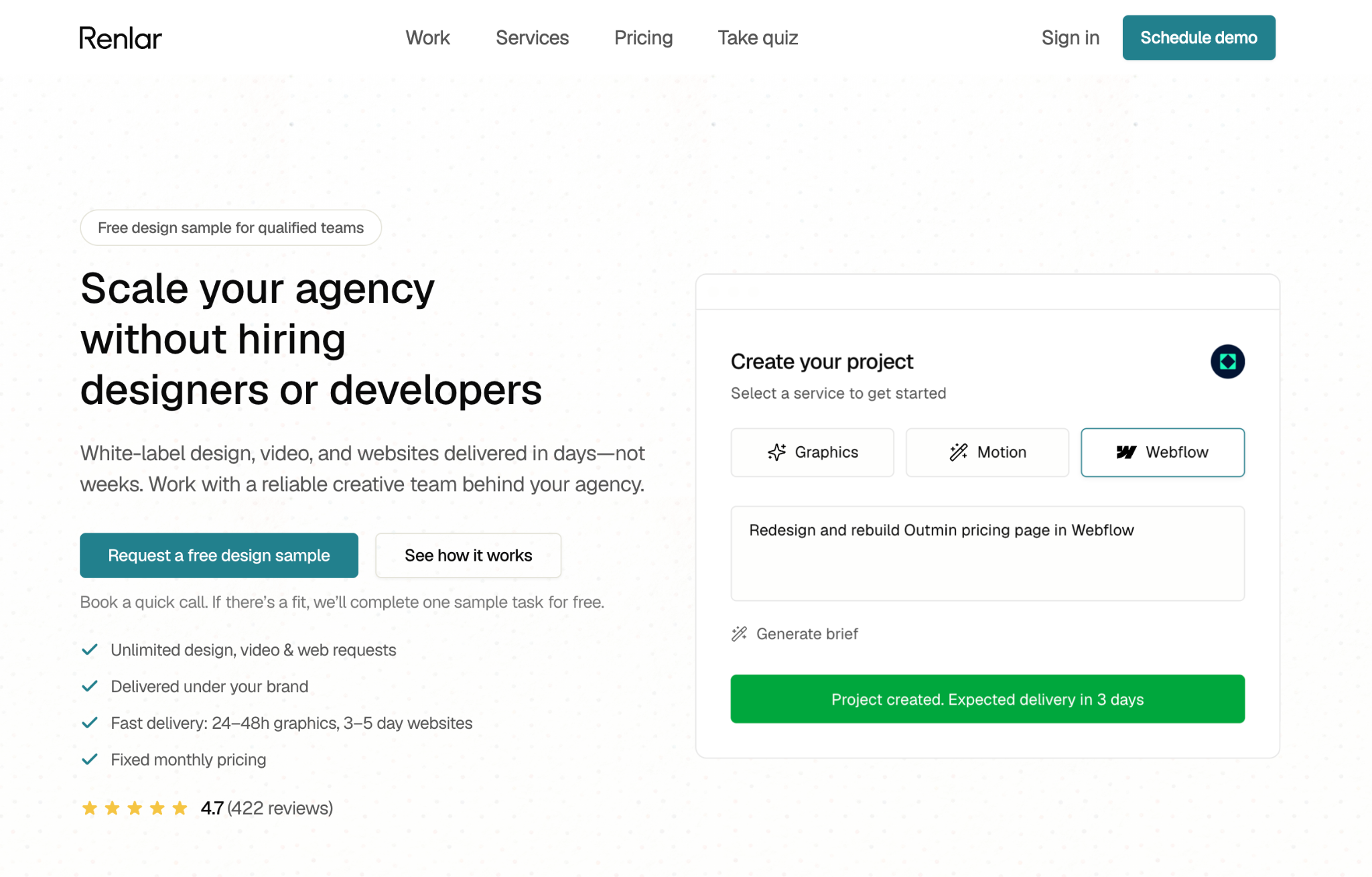Renlar homepage