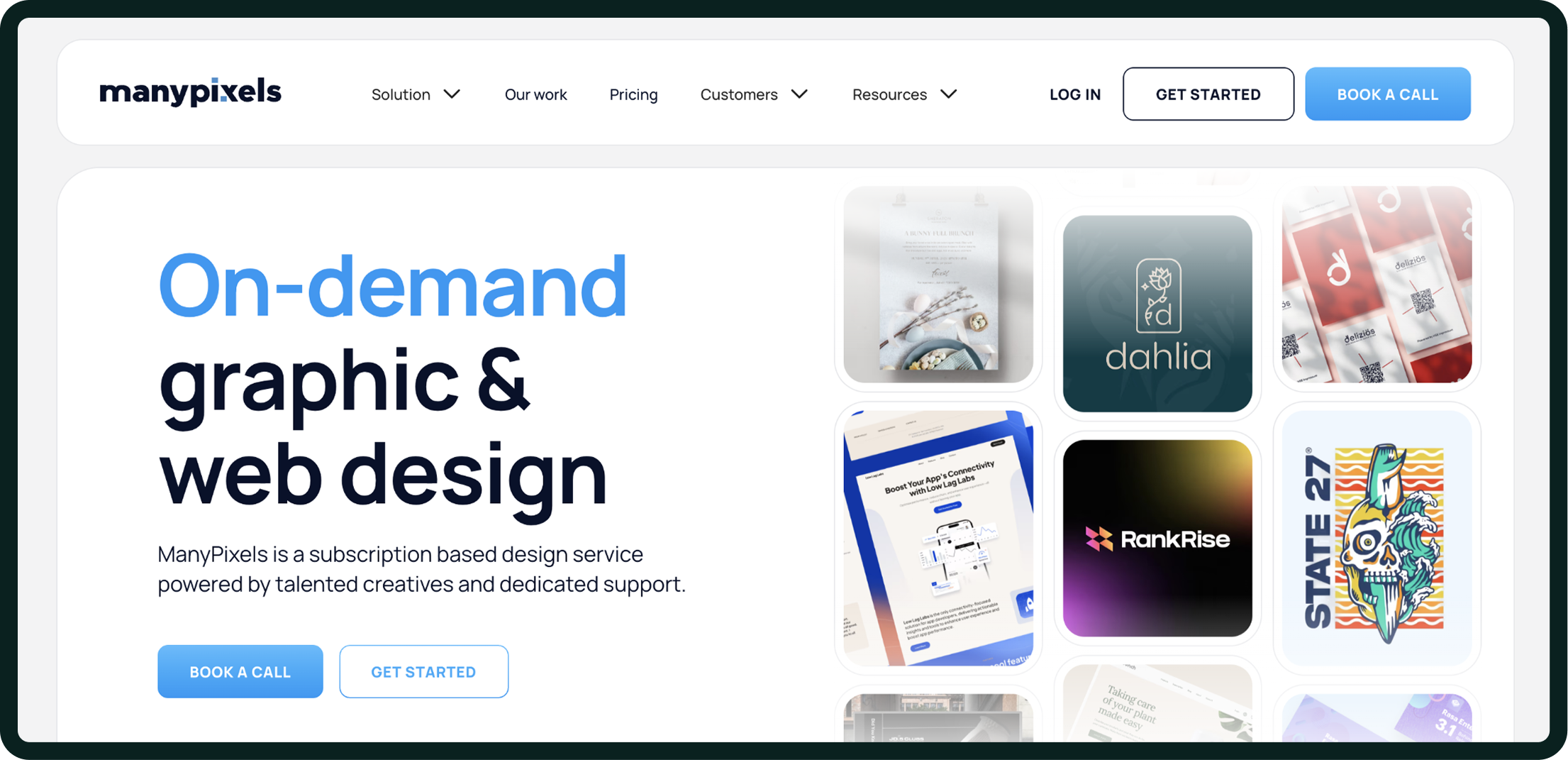 ManyPixels Homepage