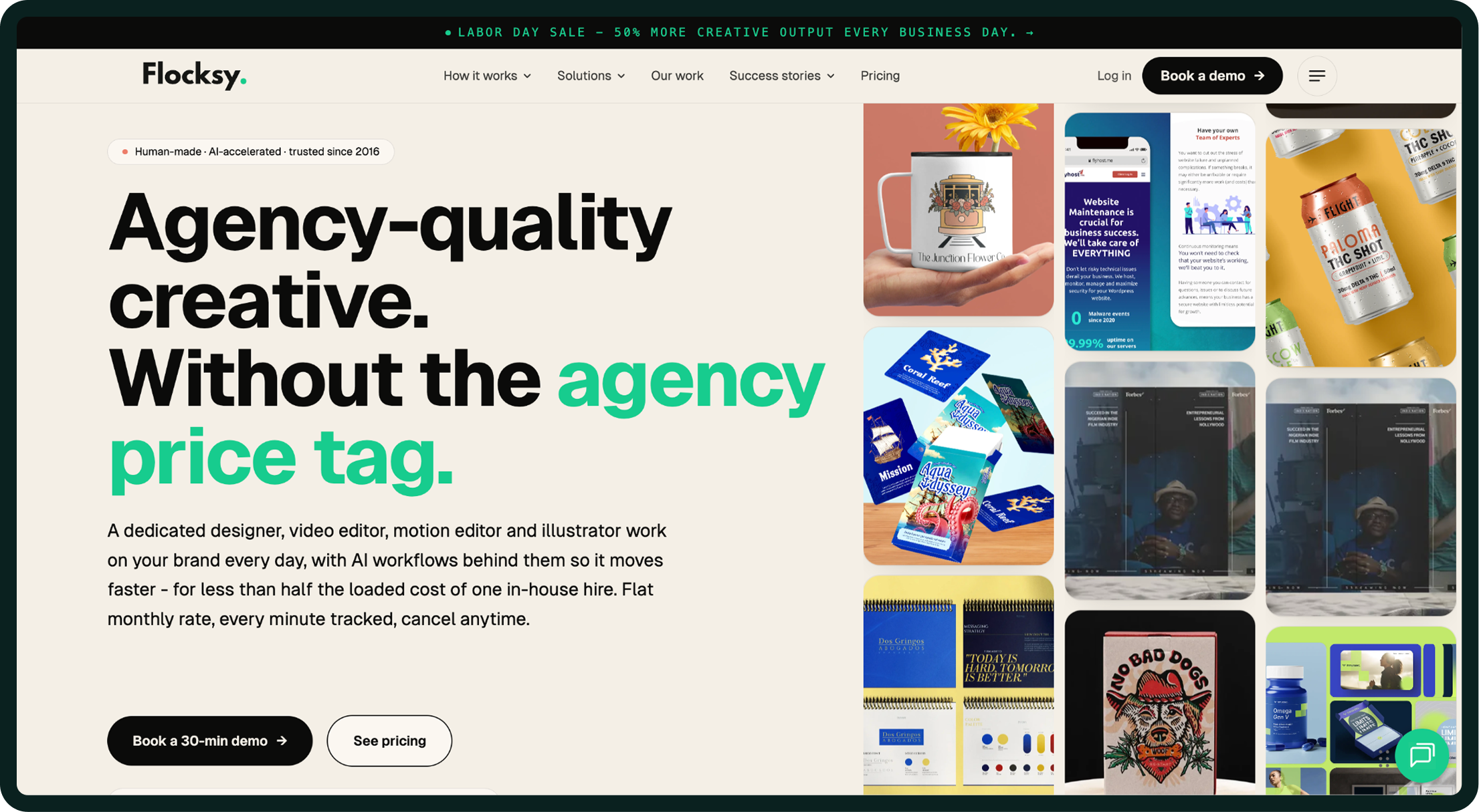 Flocksy Homepage