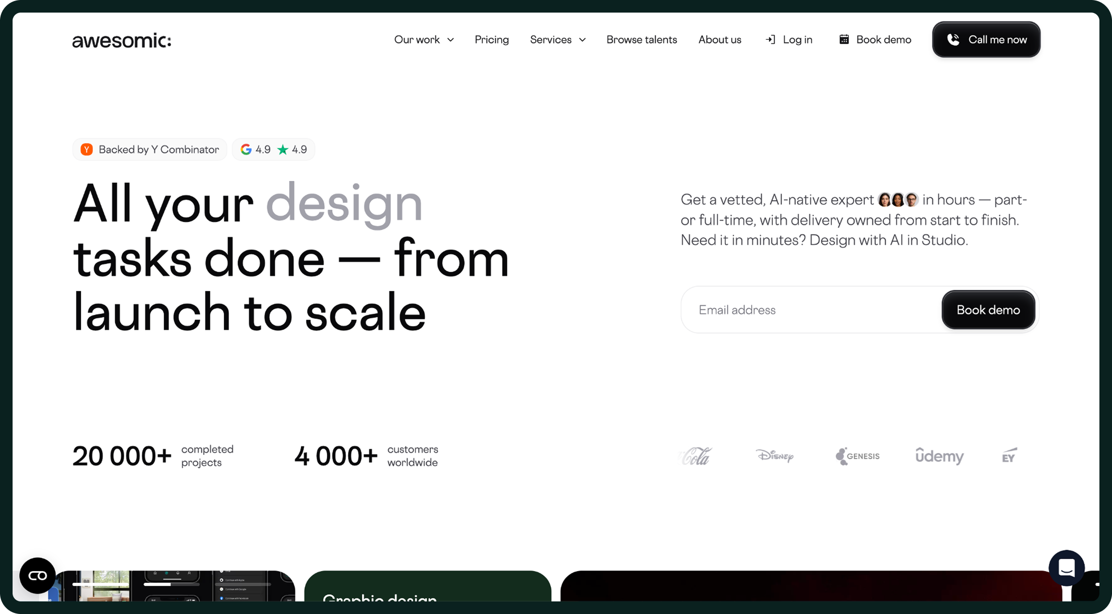 Awesomic Homepage