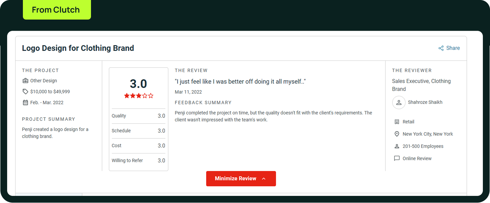 Clutch Review