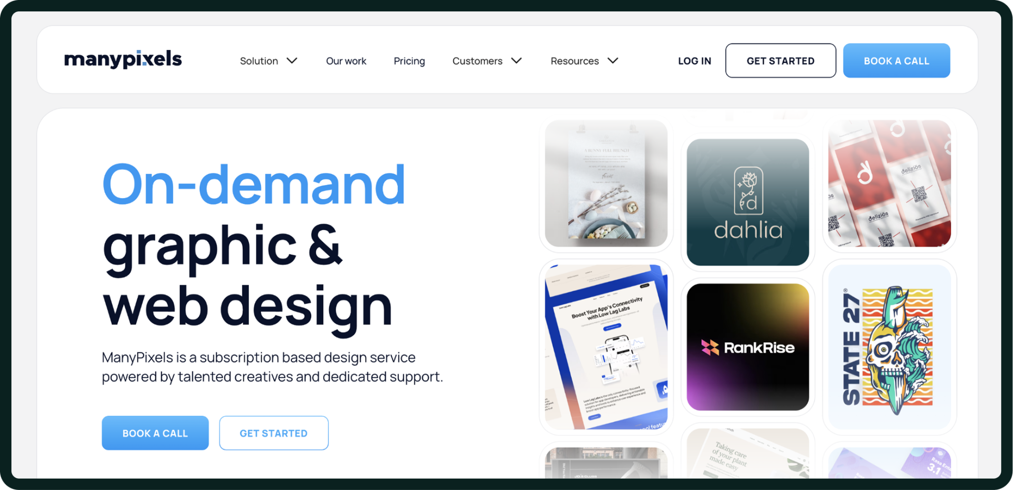 ManyPixels Homepage