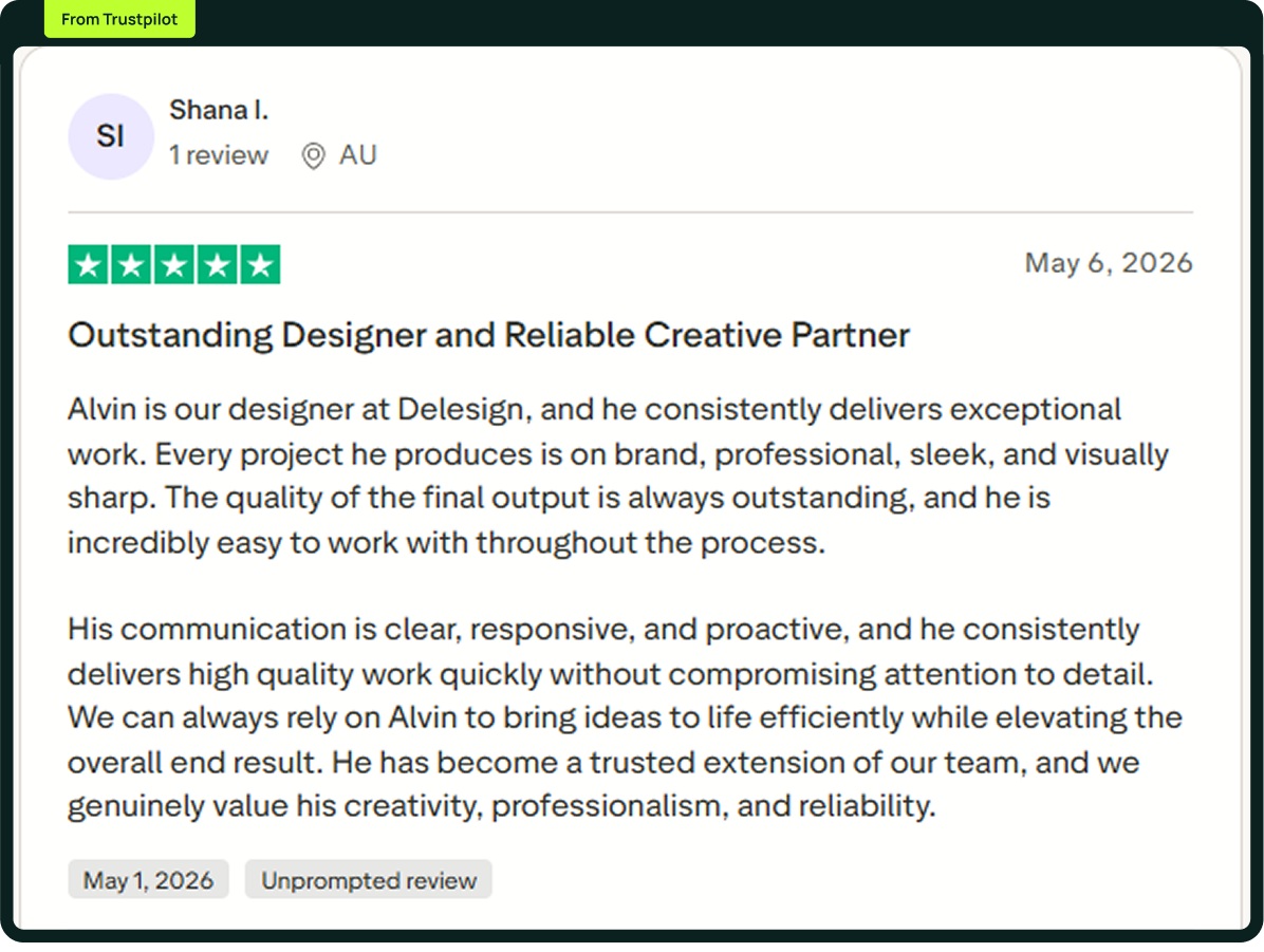 Trustpilot review