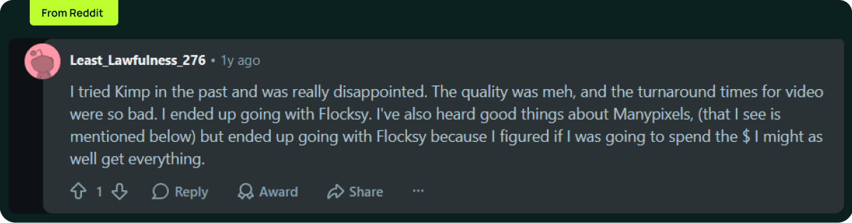Reddit review