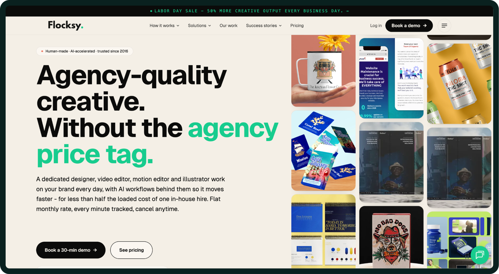 Flocksy Homepage