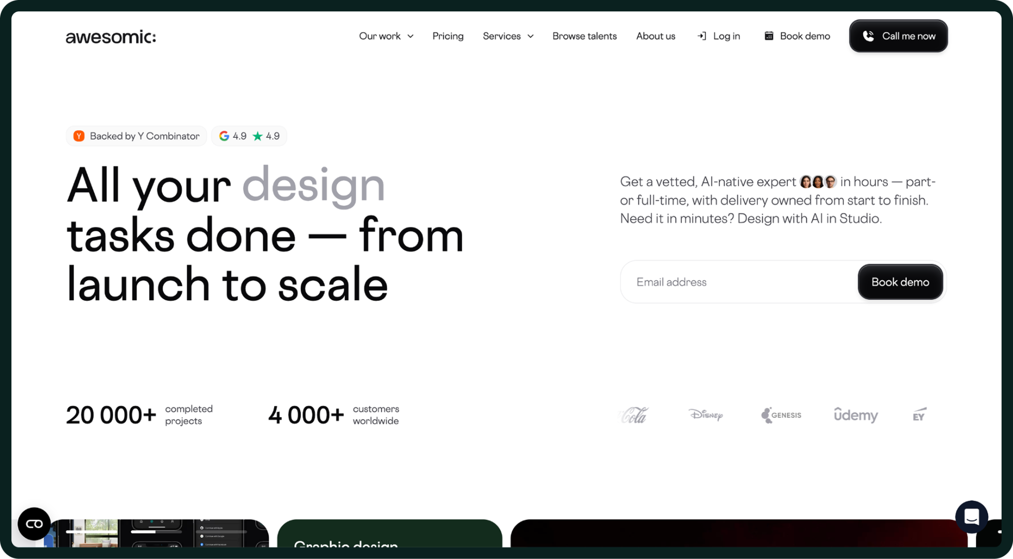 Awesomic Homepage