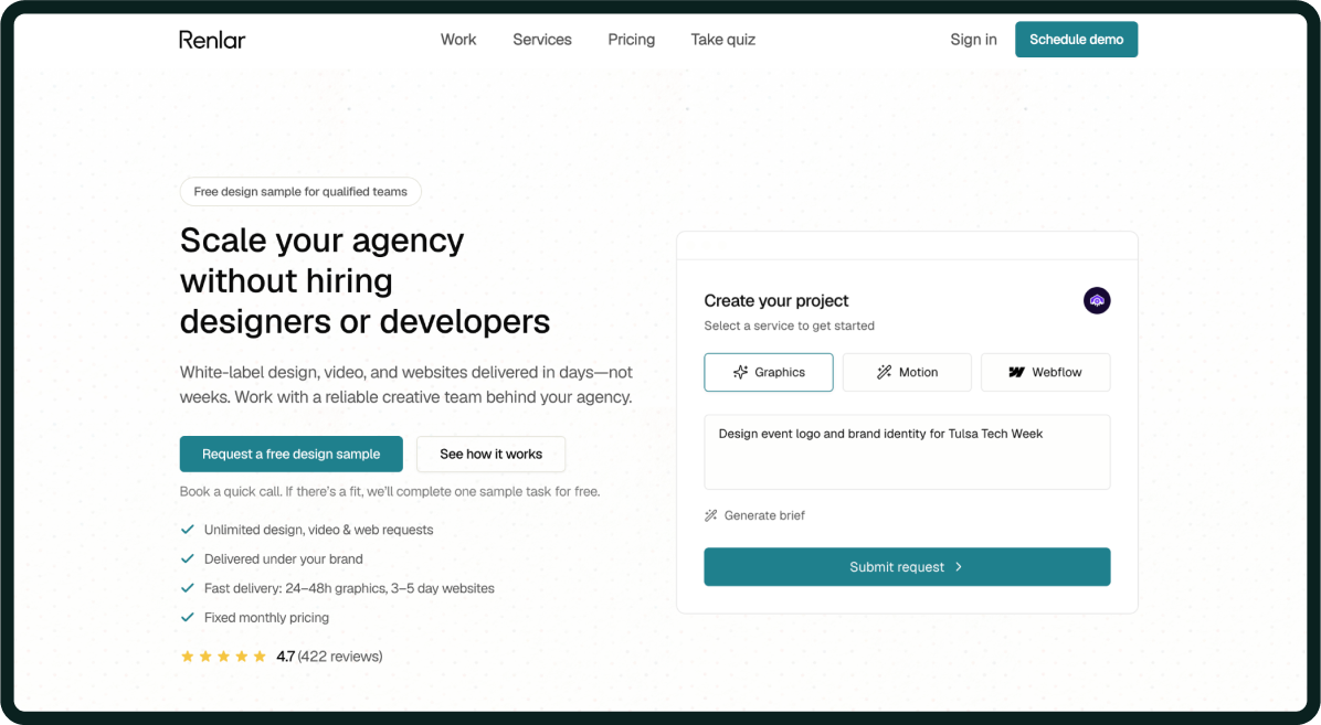 Renlar homepage