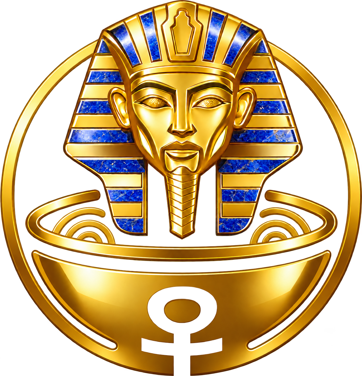 Premium gold mask