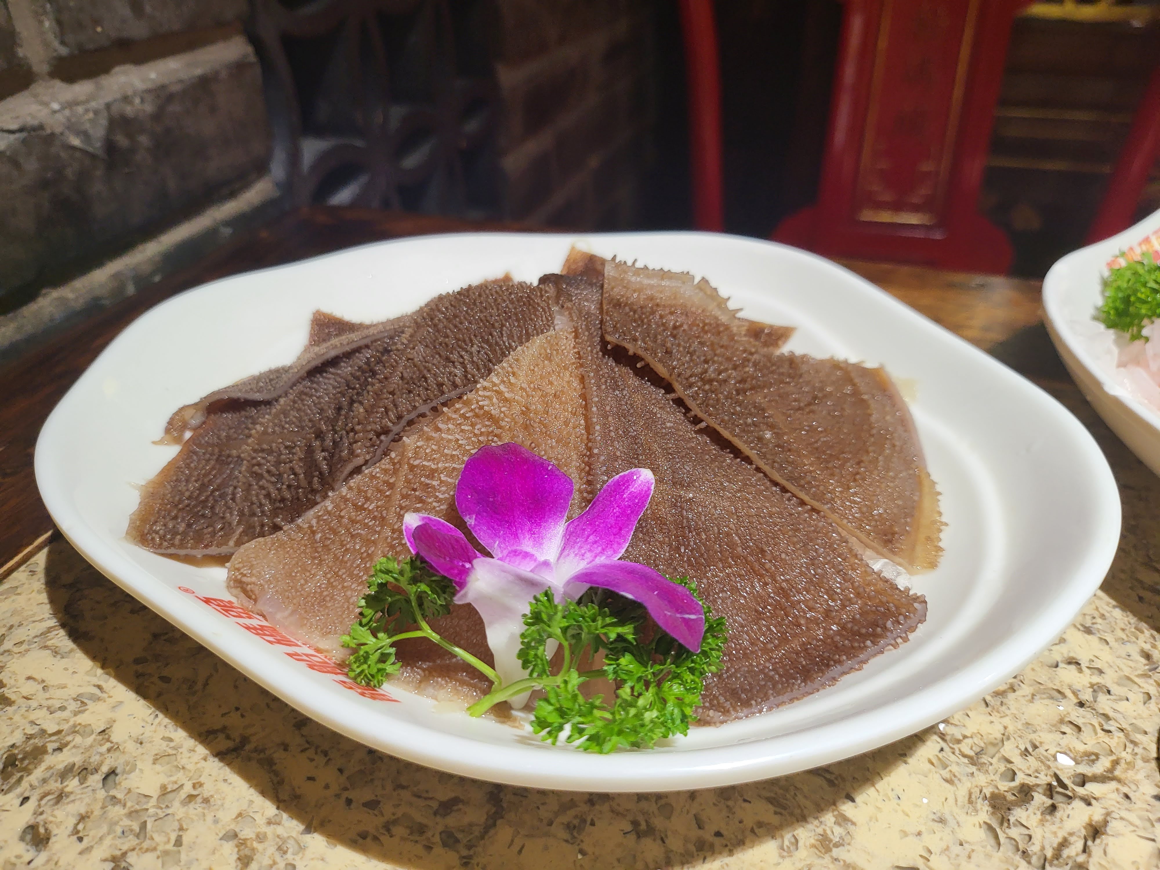 Brown beef tripe for hot pot