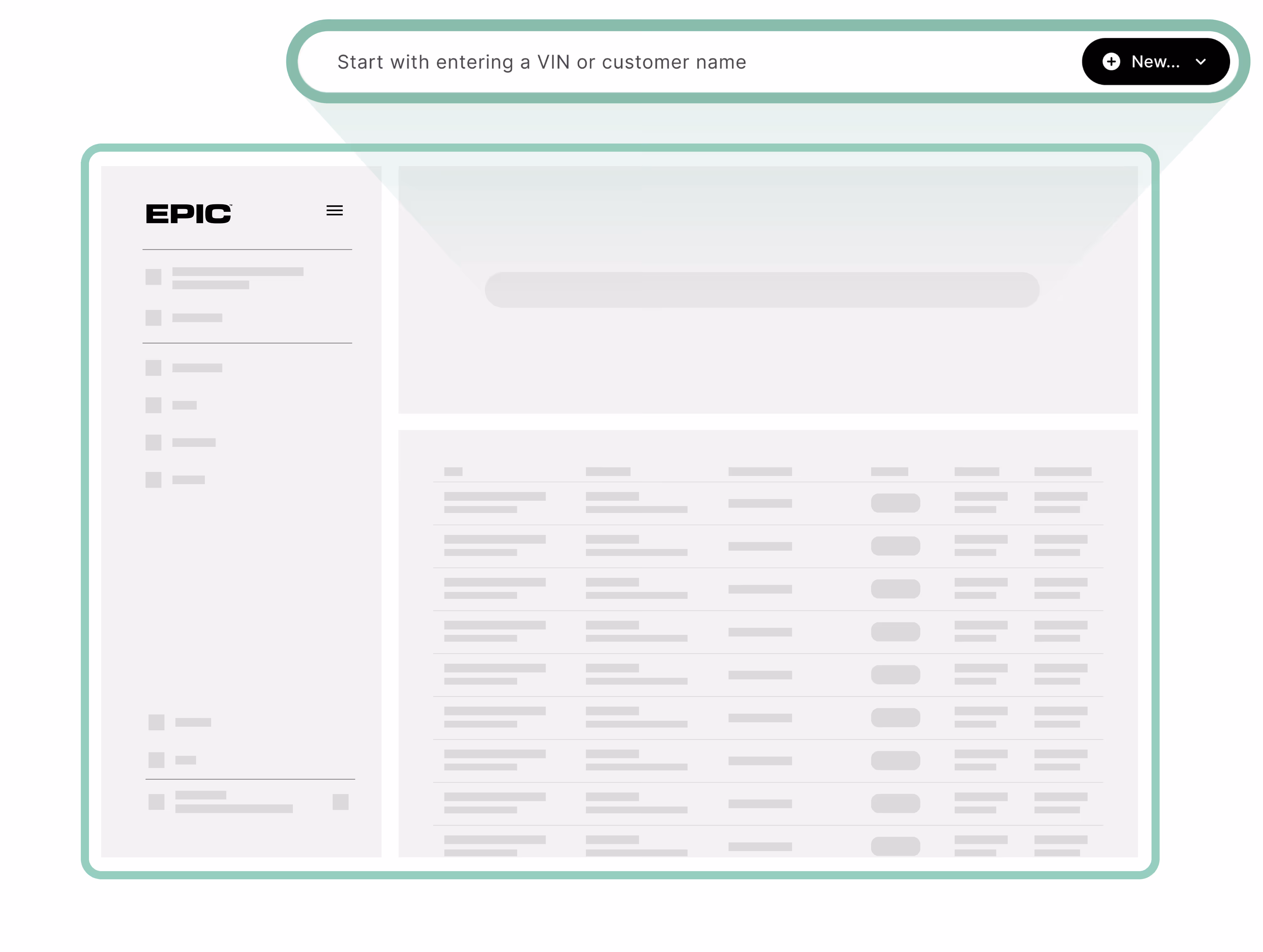 EPIC Quote Payoff screen