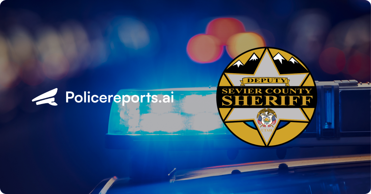 Sevier County Sheriff’s Office (UT) Partners with Policereports.ai