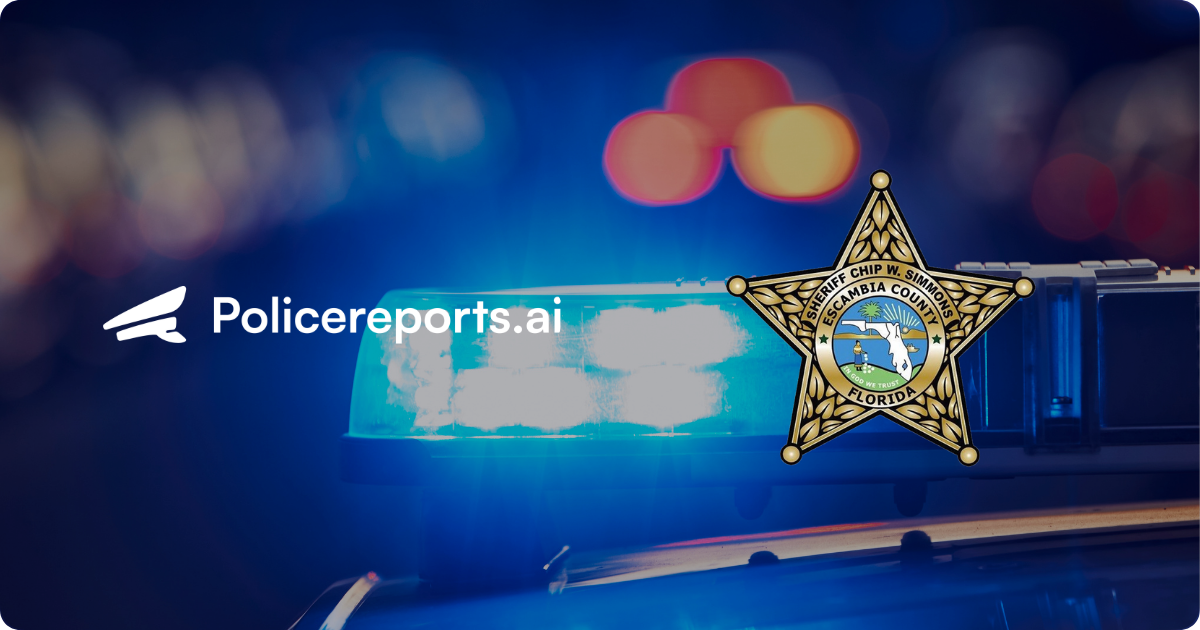 Escambia County Sheriff’s Office Partners with Policereports.ai to Enhance Documentation, Report Writing, and Investigative Workflows