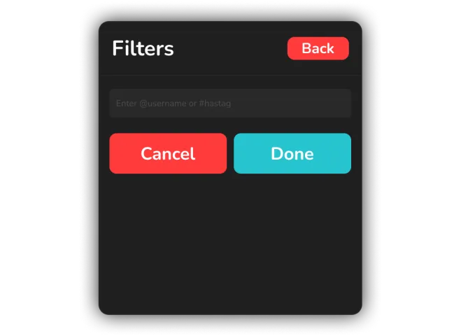 Smart moderation filters
