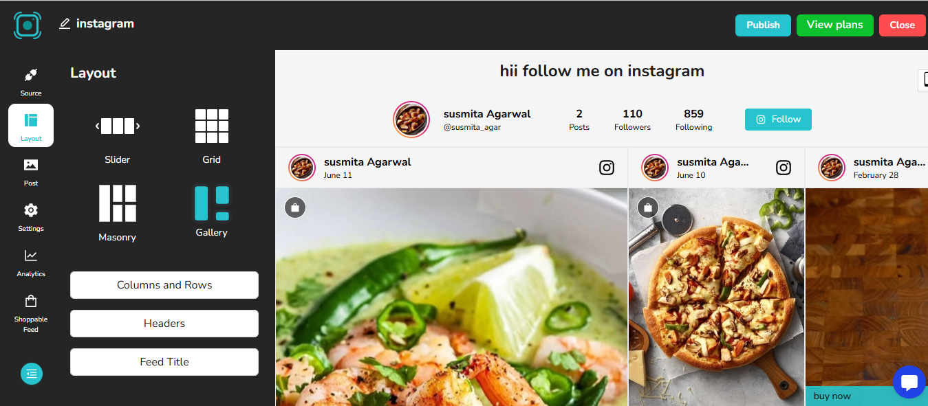 A New Perspective: Showcase Your Feed with the Gallery Layout