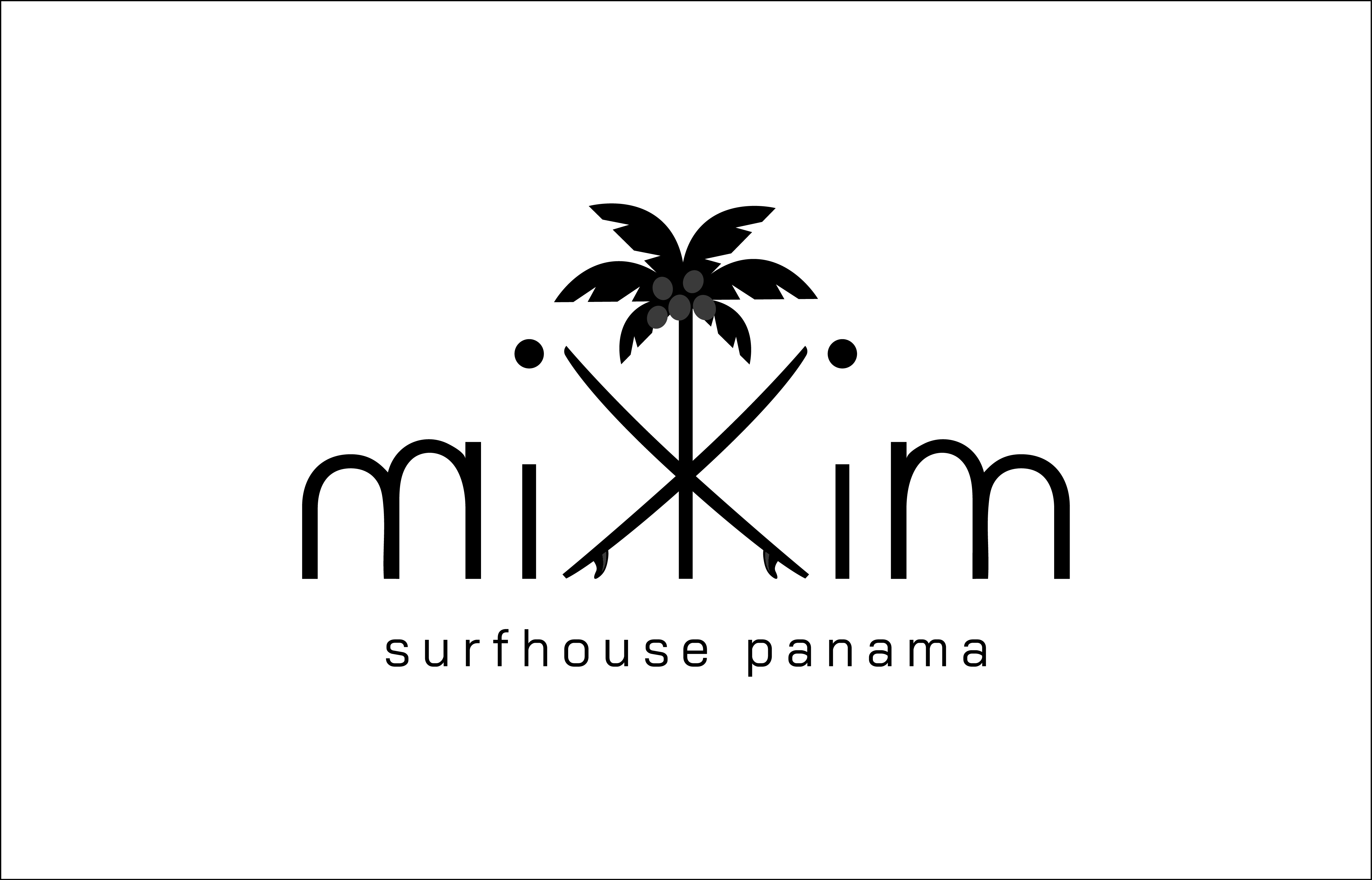 Surf House Panama Surfbrett-Brand - Eigenes Design