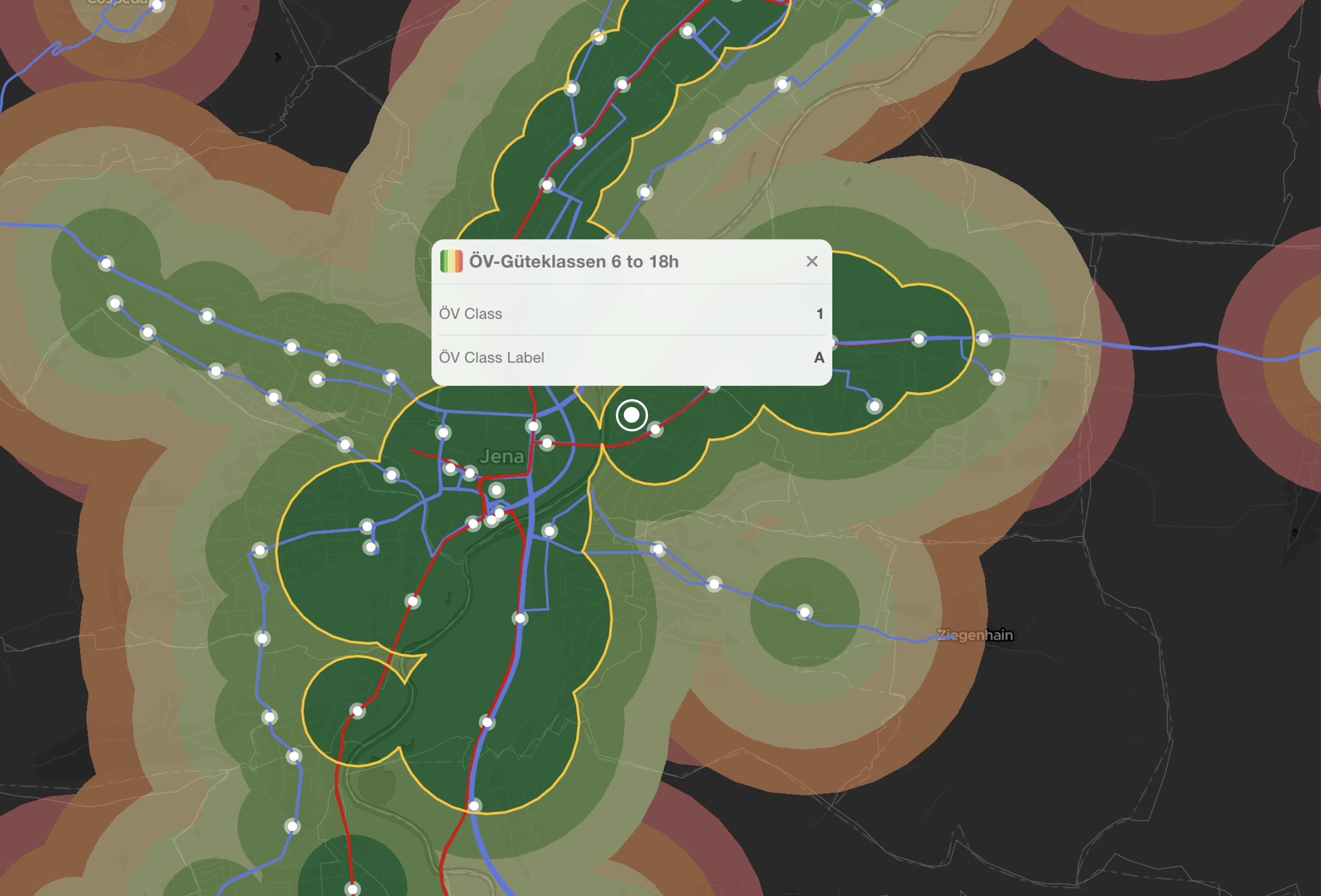 GOAT mobility planning dashboards for transport analysis