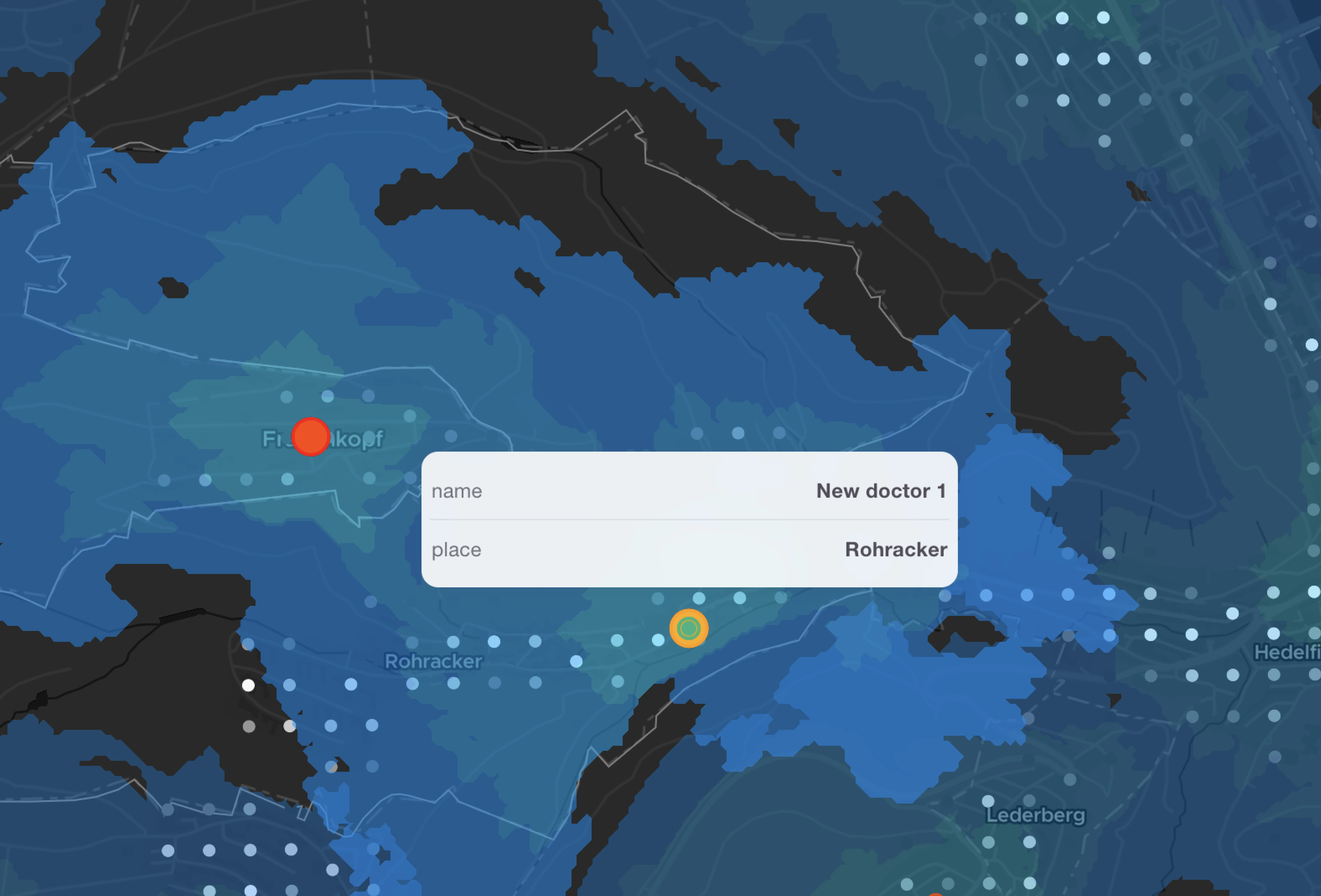 GOAT healthcare dashboards for analysis, planning and reporting for private and public sectors