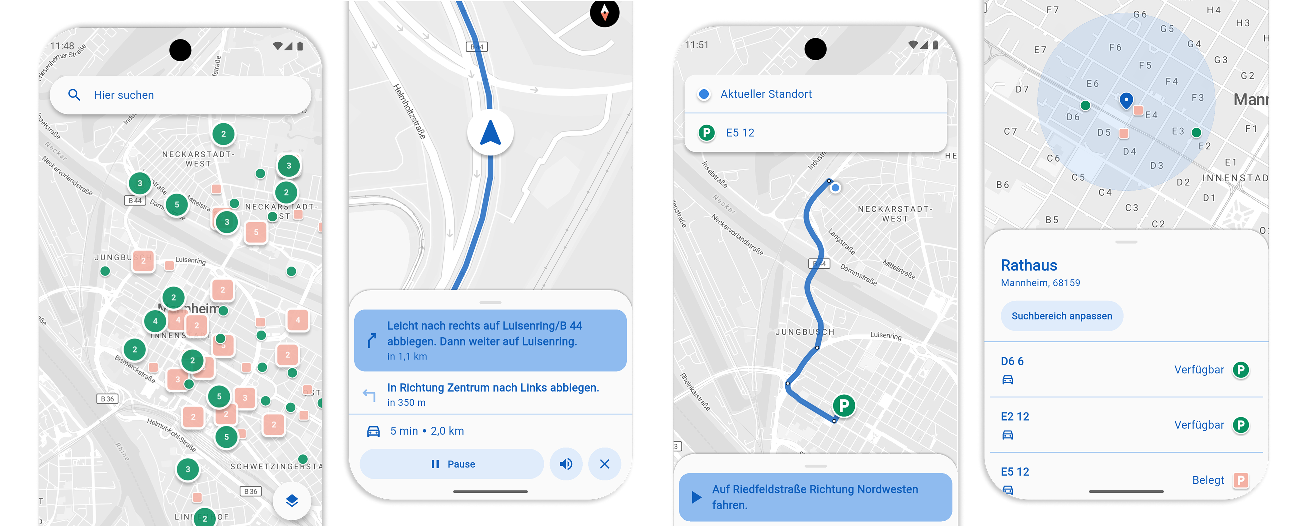 Park-Stark: eine quelloffene App für barrierefreies Parken und Navigieren in Mannheim