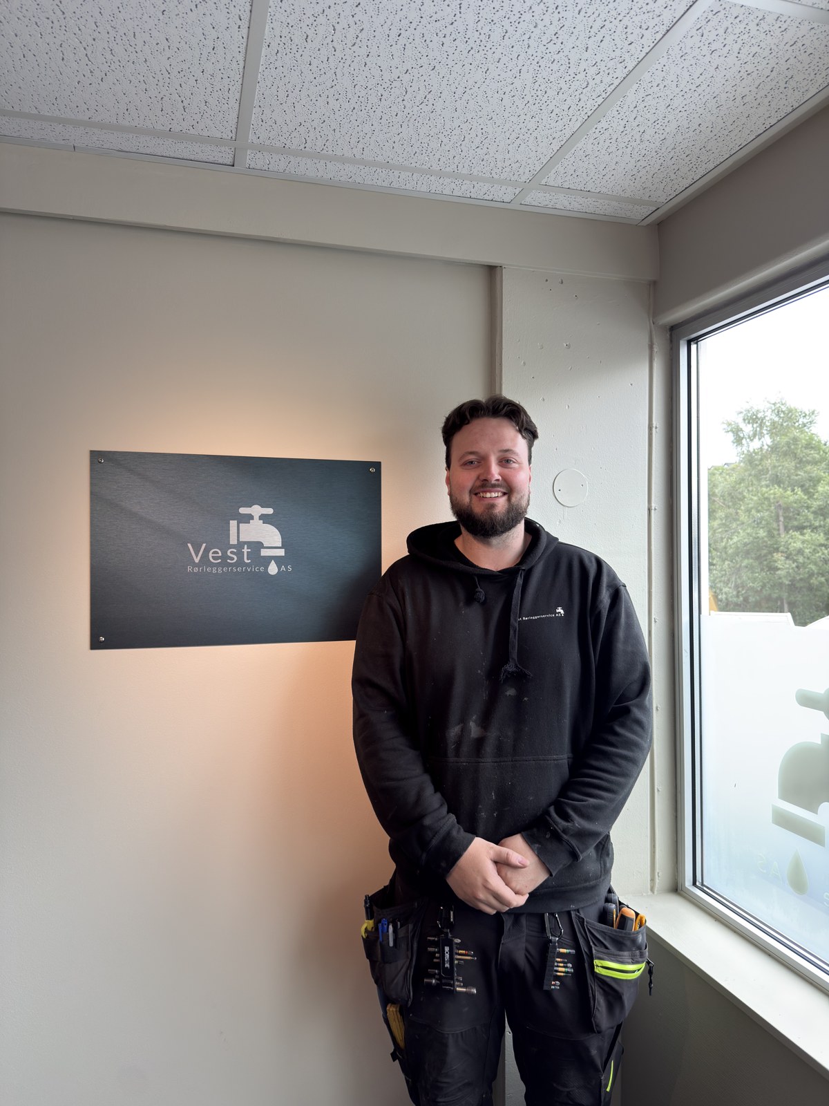 Paul André Nord Brandvik, rørlegger i Vest Rørleggerservice AS