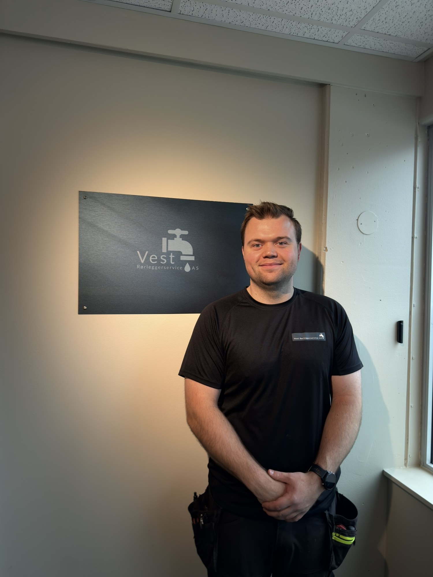 Jørgen Mjelstad, rørlegger BAS i Vest Rørleggerservice AS