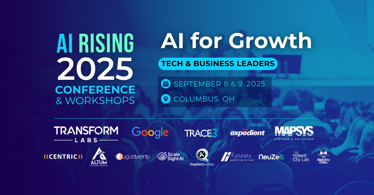 AI Rising 2025 Conference: “AI for Growth” Returns to Central Ohio, September 8–9
