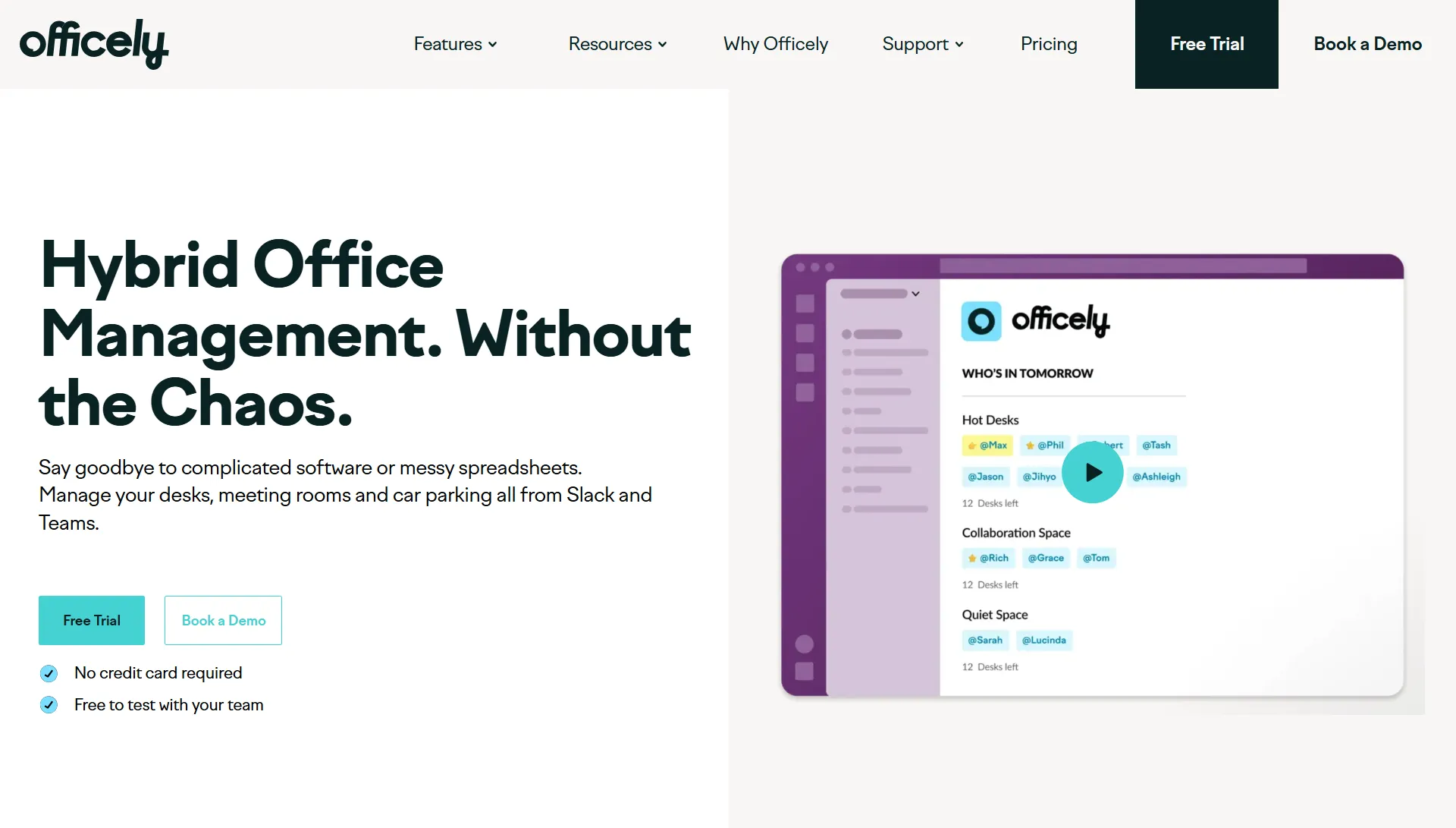 Officely's Homepage