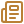 Orange icon of a stylized open book or document with lines representing text.
