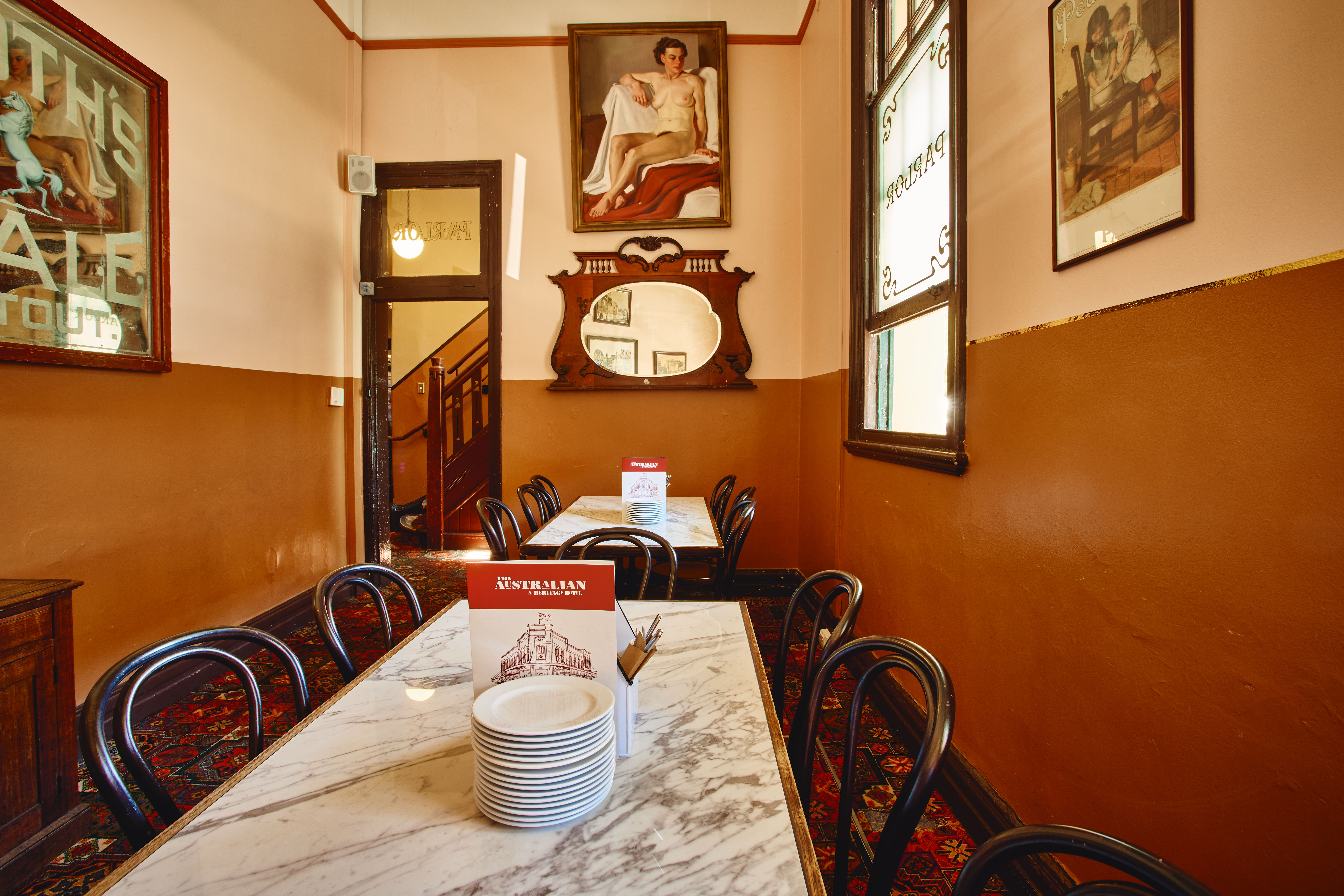 The Ladies Parlour at the Australian Heritage Hotel in The Rocks