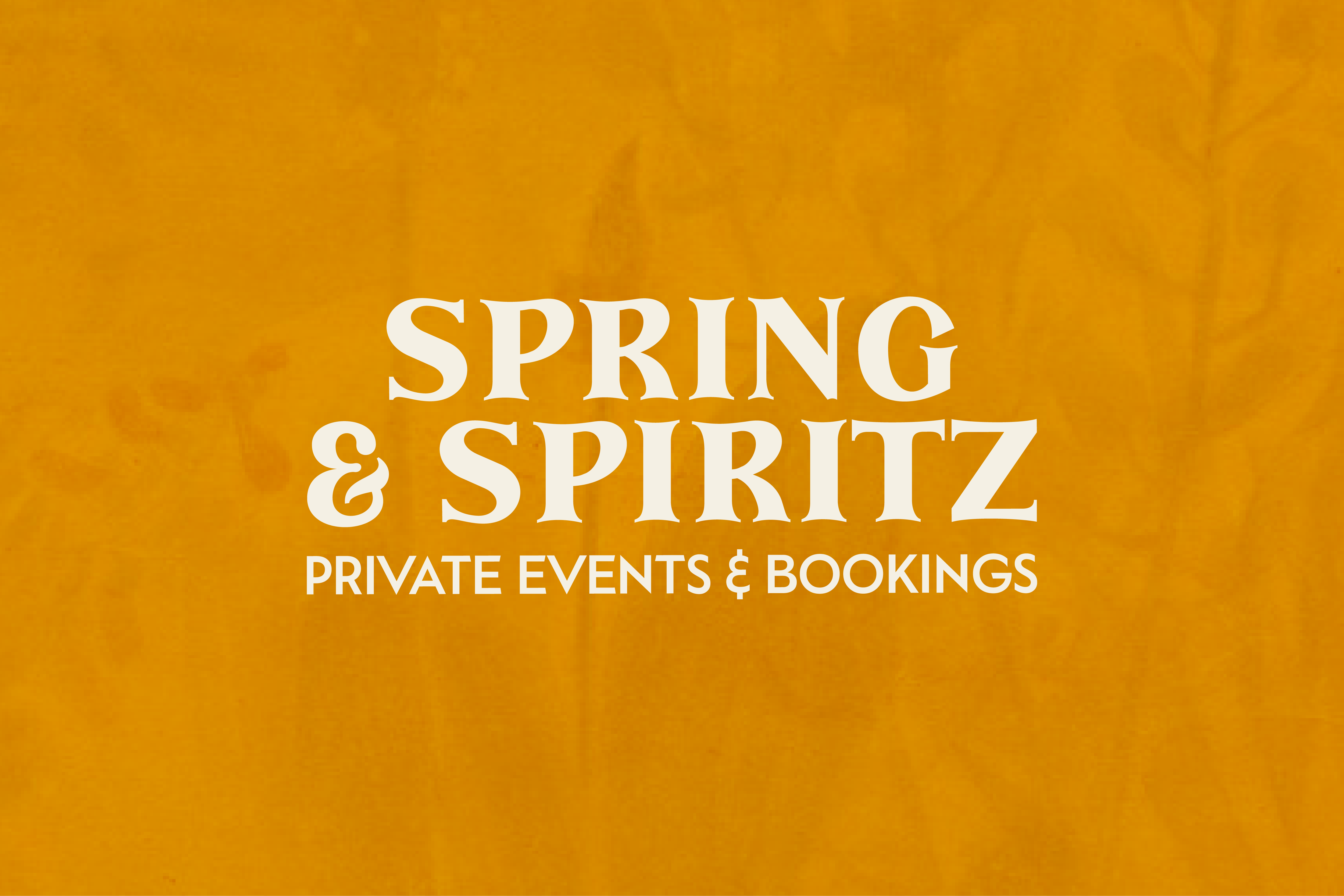 Spring & Spritz