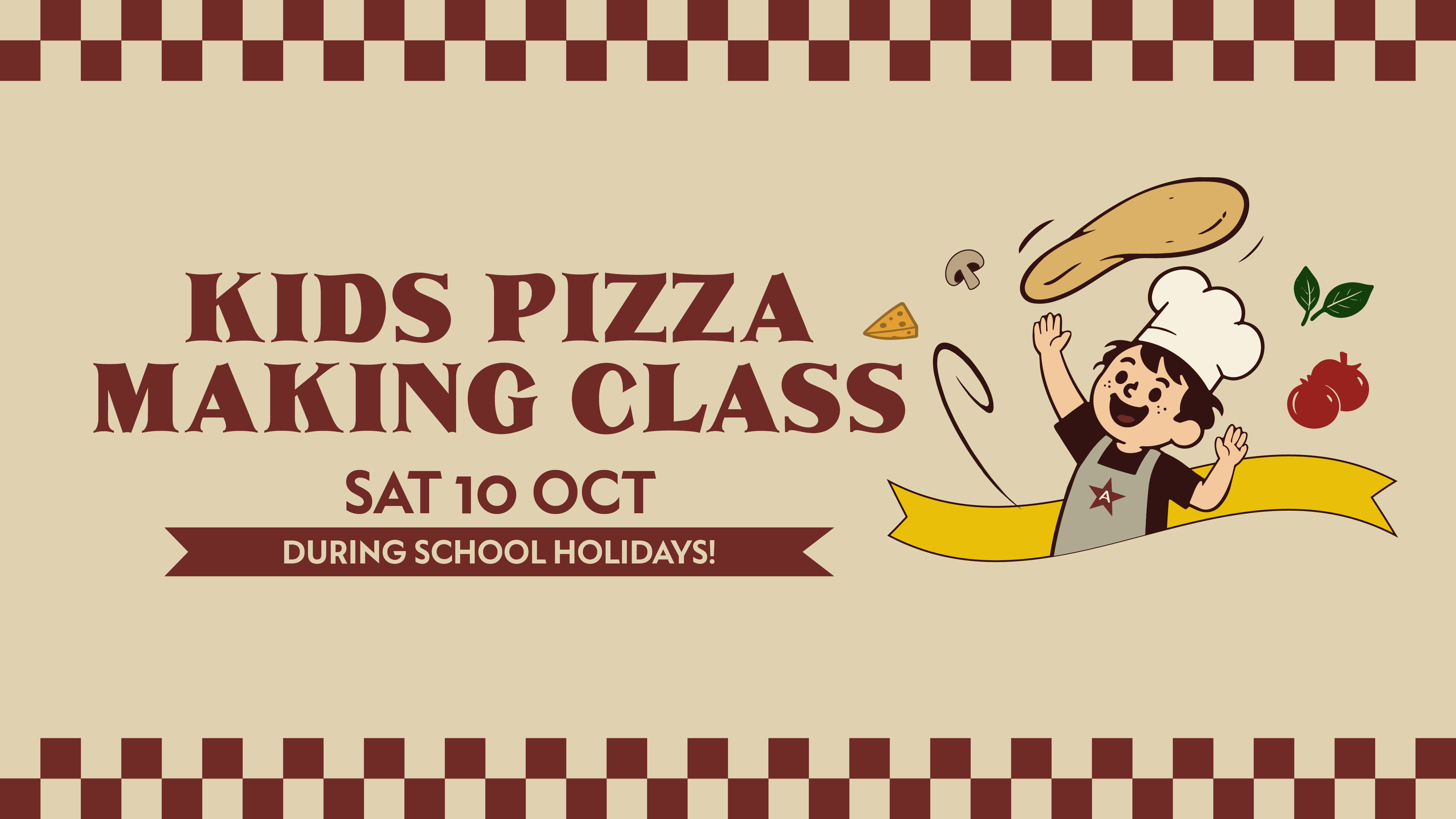 Kids Pizza Making Class