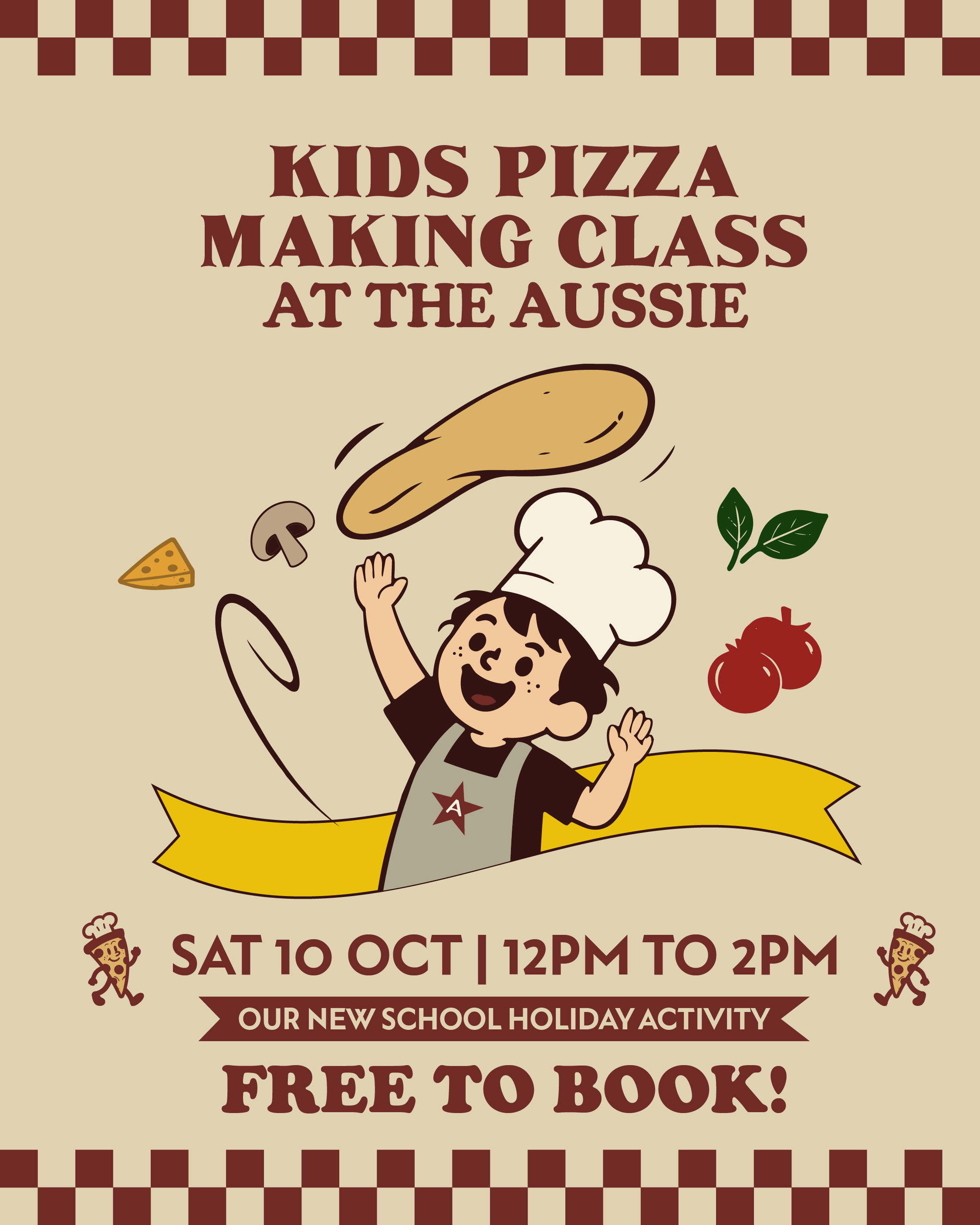 Kids Pizza Making Class