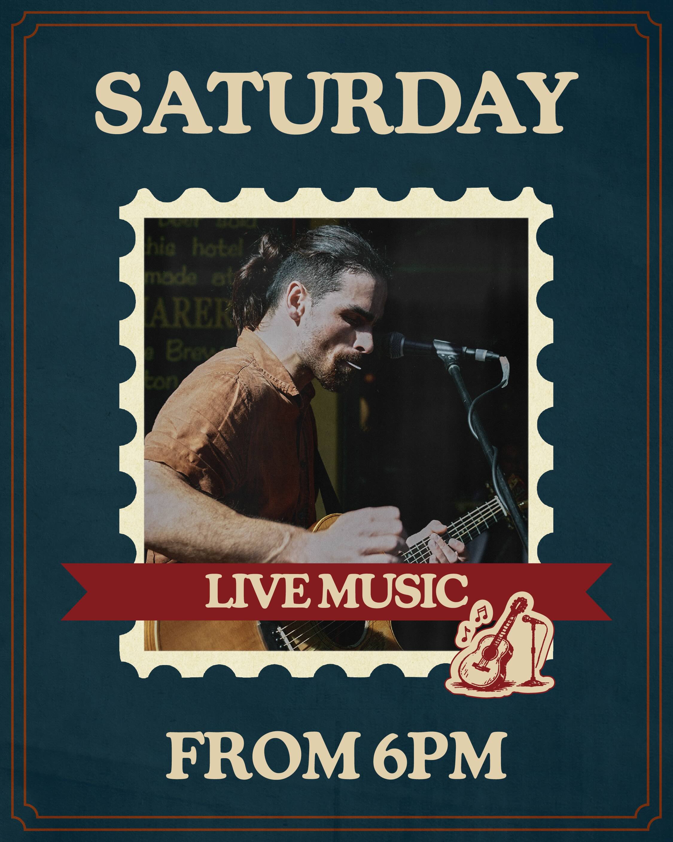 Live Music Every Saturday From 6pm