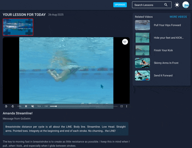New Feature: Add Your Swimmers to Your GoSwim Account