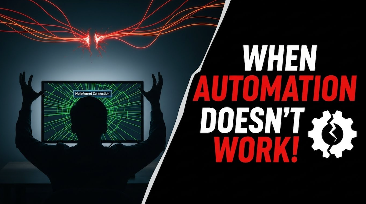 When Automation Doesn't Work