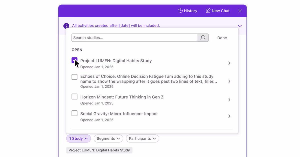 Ask AI: MultiProject Mode