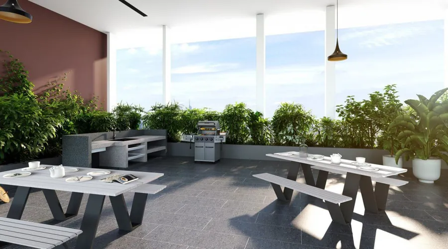 MH Platinum 3 BBQ area