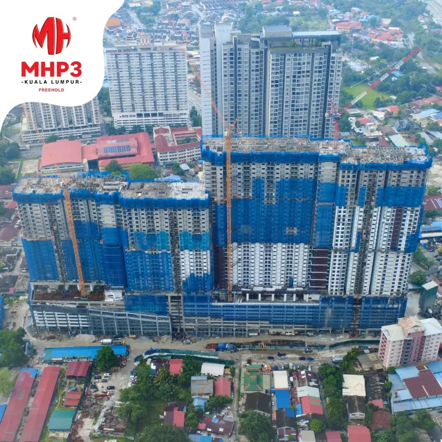 MH Platinum 3 Block A and Block B construction, April 2026