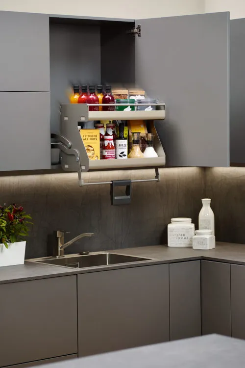 Pull down shelves - imove by kessebohmer - vmmodular