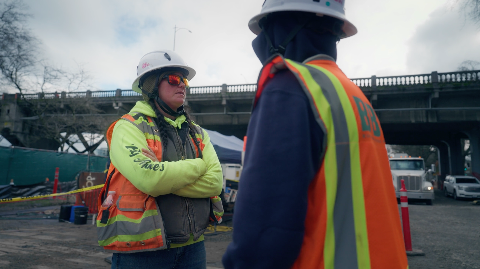 Still from the Stacy Witbeck corporate film by Reverb Films