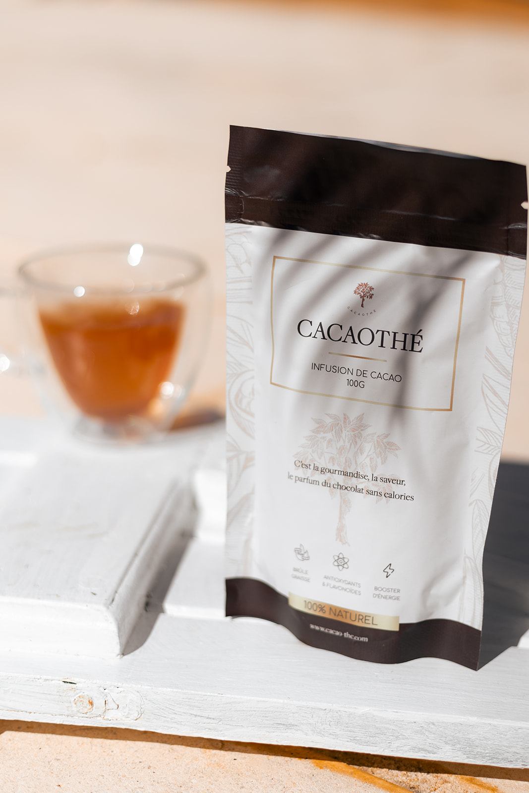 Sachet Cacaothé infusion de cacao 100 g